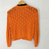 ザラ ZARA POINTELLE KNIT CARDIGAN ダイヤモンド編みニットカーディガン レディース JPN:L