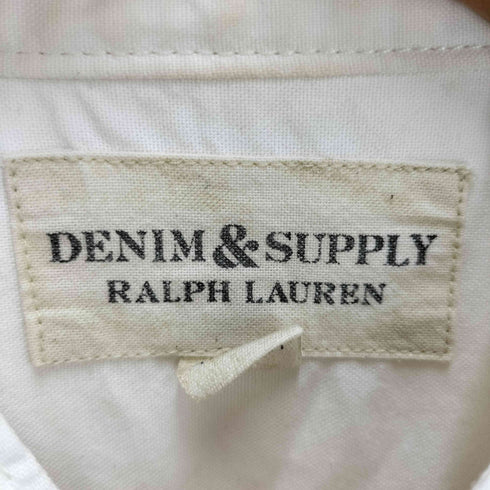 デニムアンドサプライ ラルフローレン DENIM & SUPPLY RALPH LAUREN バンドカラーシャツ メンズ JPN:S
