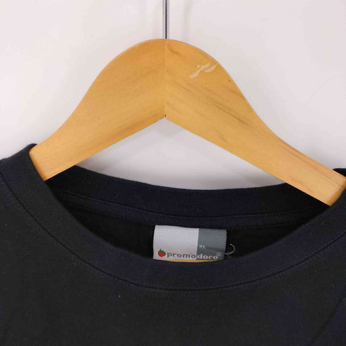 PROMODORO S/S フロントプリント クルーネック Tシャツ メンズ import:XL