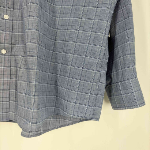 トミーヒルフィガー TOMMY HILFIGER REGULAR FIT STRETCH WRINKLE FREE ワイドカラーチェックシャツ メンズ 2XL