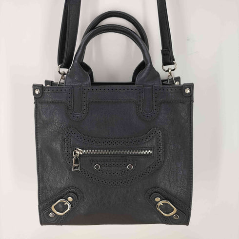 グッシオ GUSCIO 2wayショルダー パンチング ハンドバック レディース