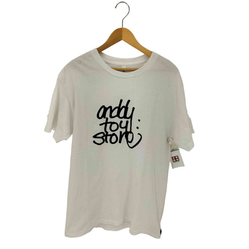アメリカンアパレル AMERICAN APPAREL 両面プリント クルーネックTシャツ メンズ import:L