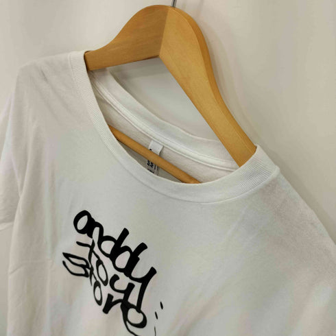 アメリカンアパレル AMERICAN APPAREL 両面プリント クルーネックTシャツ メンズ import:L