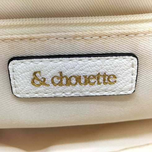 アンドシュエット &chouette ベルトデザインハンドバッグ レディース ONE SIZE