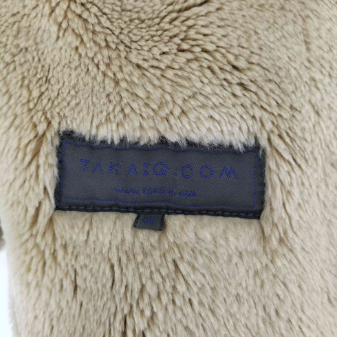 タカキュー TAKA Q フェイクムートンジャケット メンズ JPN:XL
