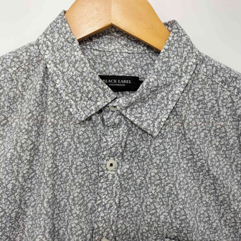 ブラックレーベルクレストブリッジ BLACK LABEL CRESTBRIDGE 花柄 ロゴ刺繍 長袖シャツ メンズ 2