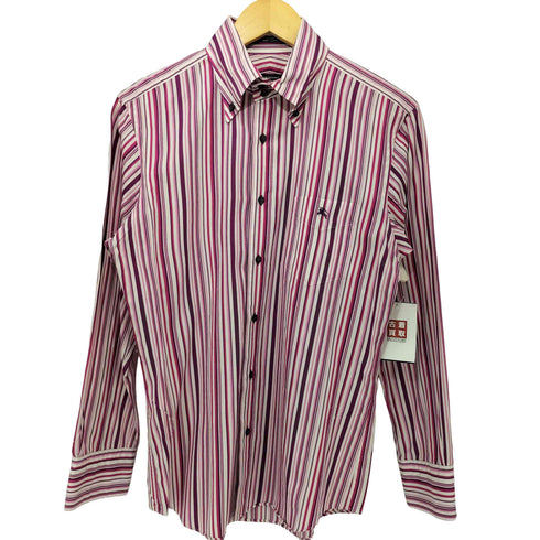 バーバリーブラックレーベル BURBERRY BLACK LABEL BDストライプ長袖シャツ メンズ 2