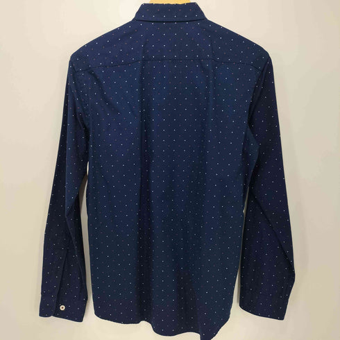 ブラックレーベルクレストブリッジ BLACK LABEL CRESTBRIDGE BDドット ロゴ刺繍 長袖シャツ メンズ 2