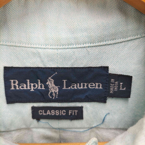 ラルフローレン RALPH LAUREN classic fit長袖ボタンダウンシャツ メンズ L