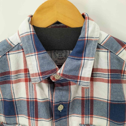ダブルタップス WTAPS 16SS UNION LS 01 L/Sチェックシャツ ヘビーウェイトネルシャツ メンズ JPN:M