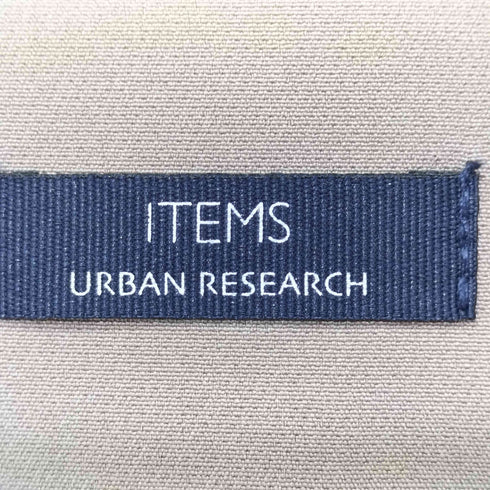アイテムズ アーバンリサーチ ITEMS URBAN RESEARCH ストレッチノーカラー ジャケットカーディガン メンズ L