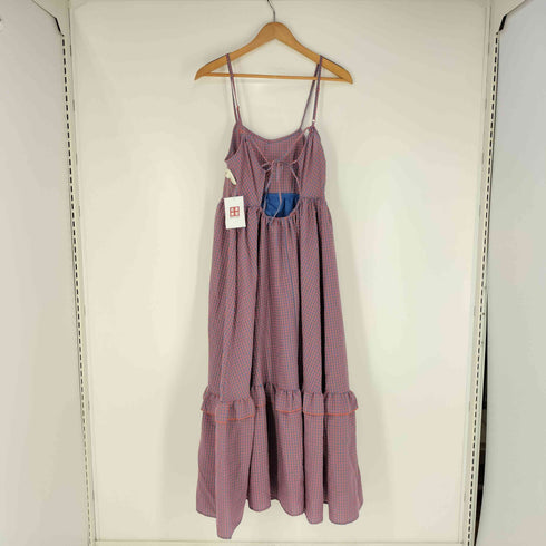 ダブルクローゼット w closet ギンガムチェック キャミワンピース レディース