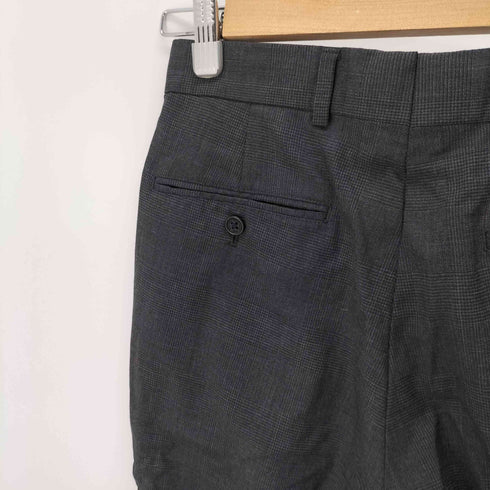 ブルックスブラザーズ BROOKS BROTHERS WOOLMARK グレンチェックテーパードスラックス メンズ 30