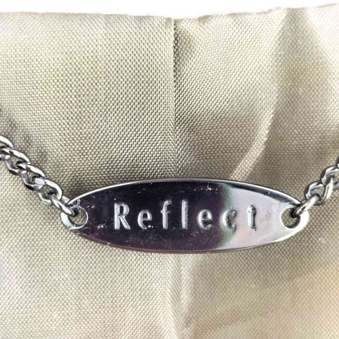 リフレクト Reflect 羊革 スエード ノーカラー ライダースジャケット レディース JPN:9号