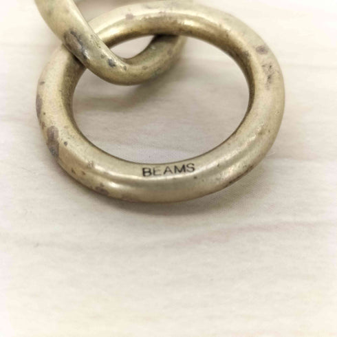 ビームス BEAMS 真鍮 チェーンブレスレット メンズ