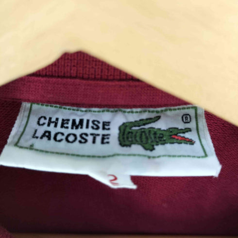 シュミーズラコステ CHEMISE LACOSTE ロゴ刺繍 鹿の子 ポロシャツ レディース 2