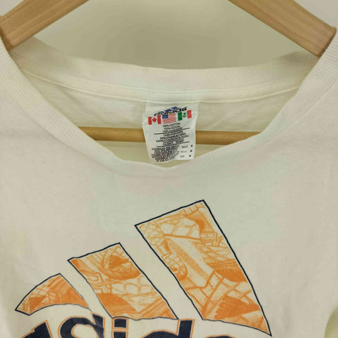 アディダス adidas 90-00S パフォーマンス ロゴ プリント S/S Tシャツ メンズ import:M