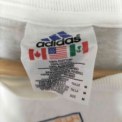 アディダス adidas 90-00S パフォーマンス ロゴ プリント S/S Tシャツ メンズ import:M