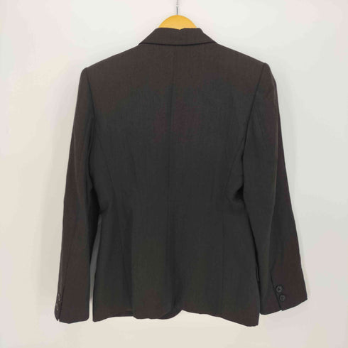 マーガレットハウエル MARGARET HOWELL 肩パッド入り 3B ウールテーラードジャケット レディース