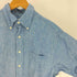 ブルックスブラザーズ BROOKS BROTHERS リネン ボタンダウン S/S シャツ メンズ import:M