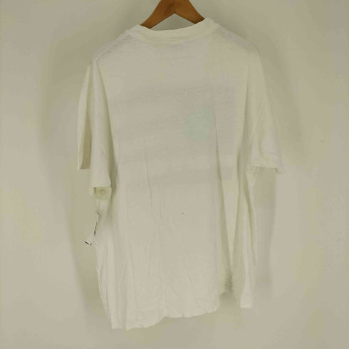 80S USA製 Hanes BEEFY ボディ独立 13州 星条旗 プリント Tシャツ コピーライト1989 メンズ import:XL