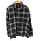 アヴィレックス AVIREX L/S COTTON/RAYON OMBRE SHIRT AVIATOR'S DINER 開襟オンブレチェックシャツ メンズ JPN:L