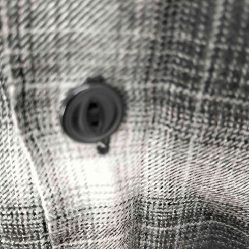 アヴィレックス AVIREX L/S COTTON/RAYON OMBRE SHIRT AVIATOR'S DINER 開襟オンブレチェックシャツ メンズ JPN:L
