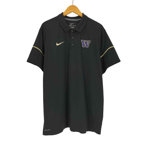 ナイキ NIKE W ワッペン スウッシュ 刺繍 DRI-FIT ポロシャツ メンズ import:XL