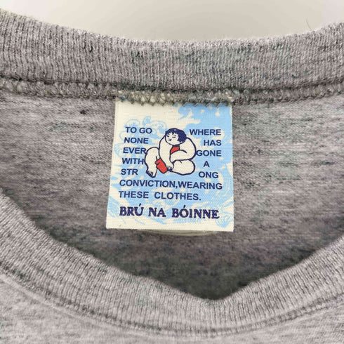 ブルーナボイン BRU NA BOINNE 子煩悩レスラー プリント S/S Tシャツ メンズ JPN:M
