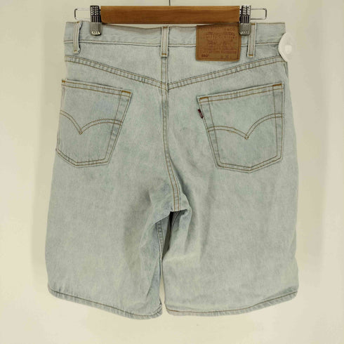 リーバイス Levis 90S メキシコ製 550 RELAXED FIT ボタン裏104 刻印 ウォッシュド ジップフライ デニム ショーツ メンズ 31