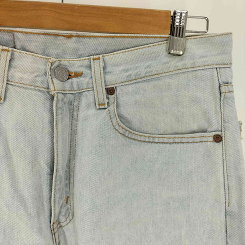 リーバイス Levis 90S メキシコ製 550 RELAXED FIT ボタン裏104 刻印 ウォッシュド ジップフライ デニム ショーツ メンズ 31