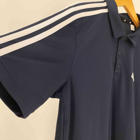 アディダス adidas PRIMEBLUE デザインド トゥ ムーブ スポーツ 3ストライプス ポロシャツ メンズ O