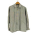 Crown 50-60S 三角タグ ヒッコリー オープンカラー L/S シャツ メンズ import:L