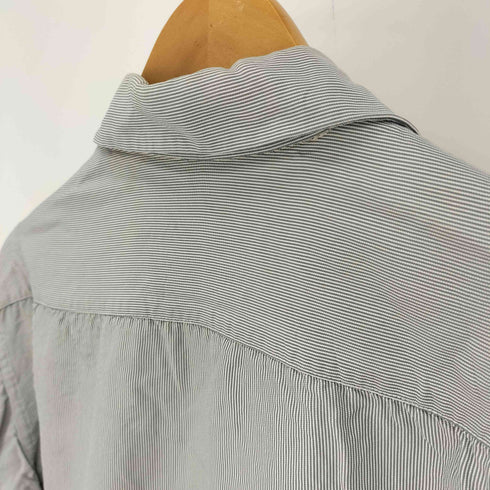 Crown 50-60S 三角タグ ヒッコリー オープンカラー L/S シャツ メンズ import:L