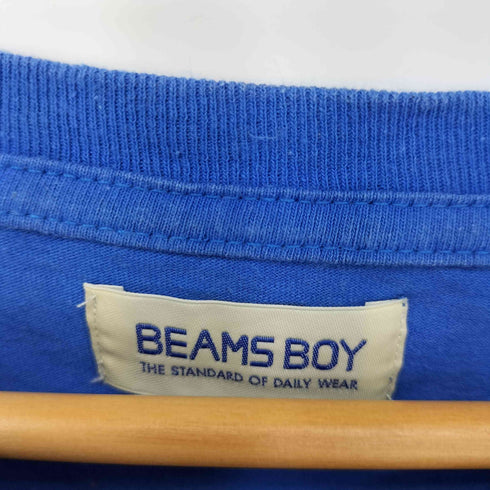 ビームスボーイ BEAMS BOY フロント プリント クルーネック Tシャツ レディース
