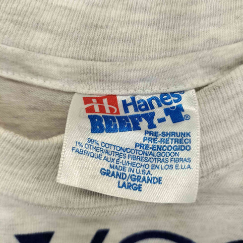 ヘインズ Hanes 90S USA製 94 KENWOOD CUP 大判両面プリント クルーネックTシャツ シングルステッチ メンズ import:L