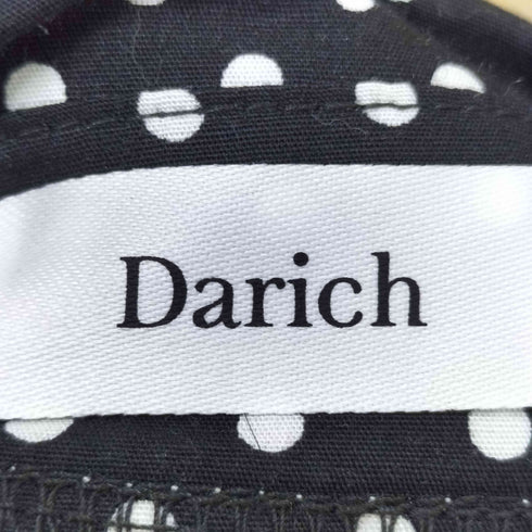 ダーリッチ Darich バックオープンドットニットロングワンピース レディース Free-s