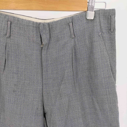 JAPAN VINTAGE 裾ボタン 1タック スラックス パンツ YKK メンズ