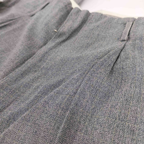 JAPAN VINTAGE 裾ボタン 1タック スラックス パンツ YKK メンズ