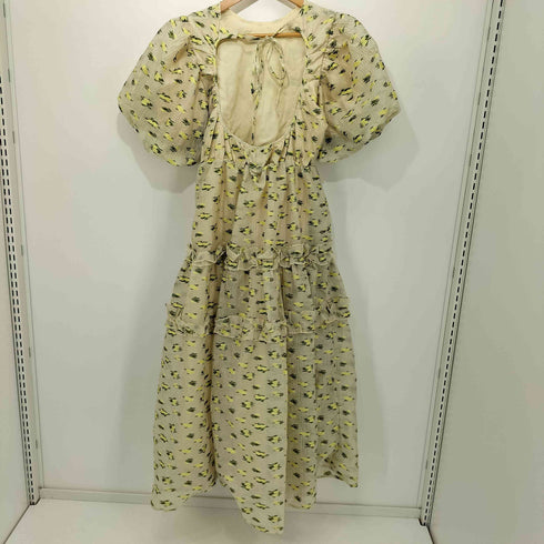 シスタージェーン SISTER JANE 22SS Meadow Jacquard Midi Dress ジャガードミニドレス 花柄ワンピース レディース S