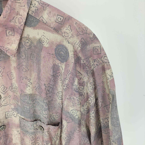 Casualland SPORTSWEAR 民族柄 S/S シャツ メンズ import:XL