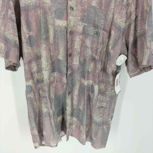 Casualland SPORTSWEAR 民族柄 S/S シャツ メンズ import:XL
