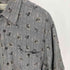 CROSSINGS 総柄 S/S レーヨン シャツ メンズ import:M