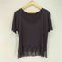 プリーツプリーズイッセイミヤケ PLEATS PLEASE ISSEY MIYAKE フリンジデザイン半袖ブラウス レディース JPN:3