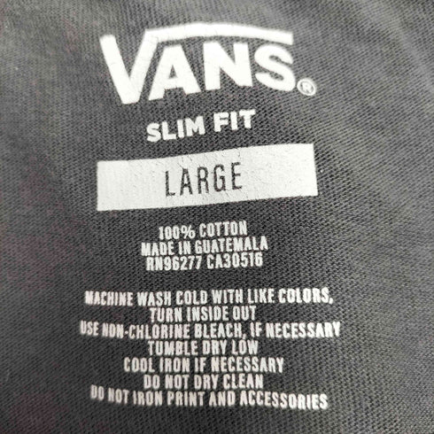 バンズ VANS S/S ワッペンTシャツ メンズ JPN:L