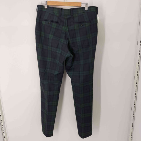 トミーヒルフィガー TOMMY HILFIGER ブラックウォッチスラックスパンツ メンズ 36/32