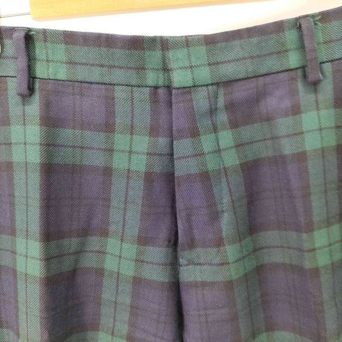 トミーヒルフィガー TOMMY HILFIGER ブラックウォッチスラックスパンツ メンズ 36/32