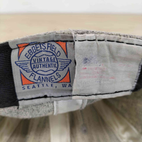 エベッツフィールドフランネルズ Ebbets Field Flannels ウール 6パネル ベースボールキャップ メンズ