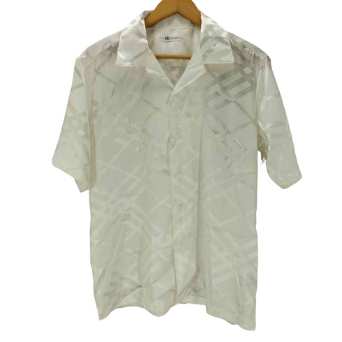 タケオキクチ TAKEO KIKUCHI プレイドJQD半袖開衿シャツ メンズ JPN:M
