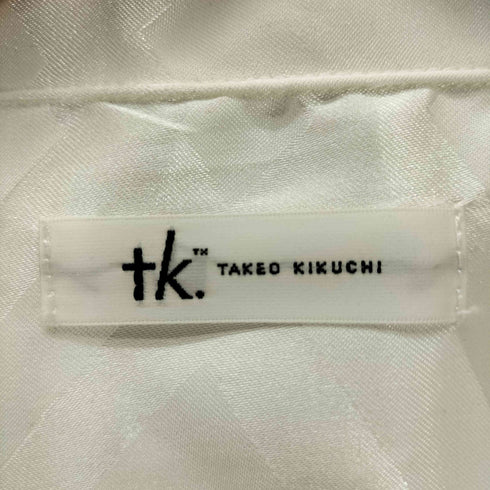 タケオキクチ TAKEO KIKUCHI プレイドJQD半袖開衿シャツ メンズ JPN:M